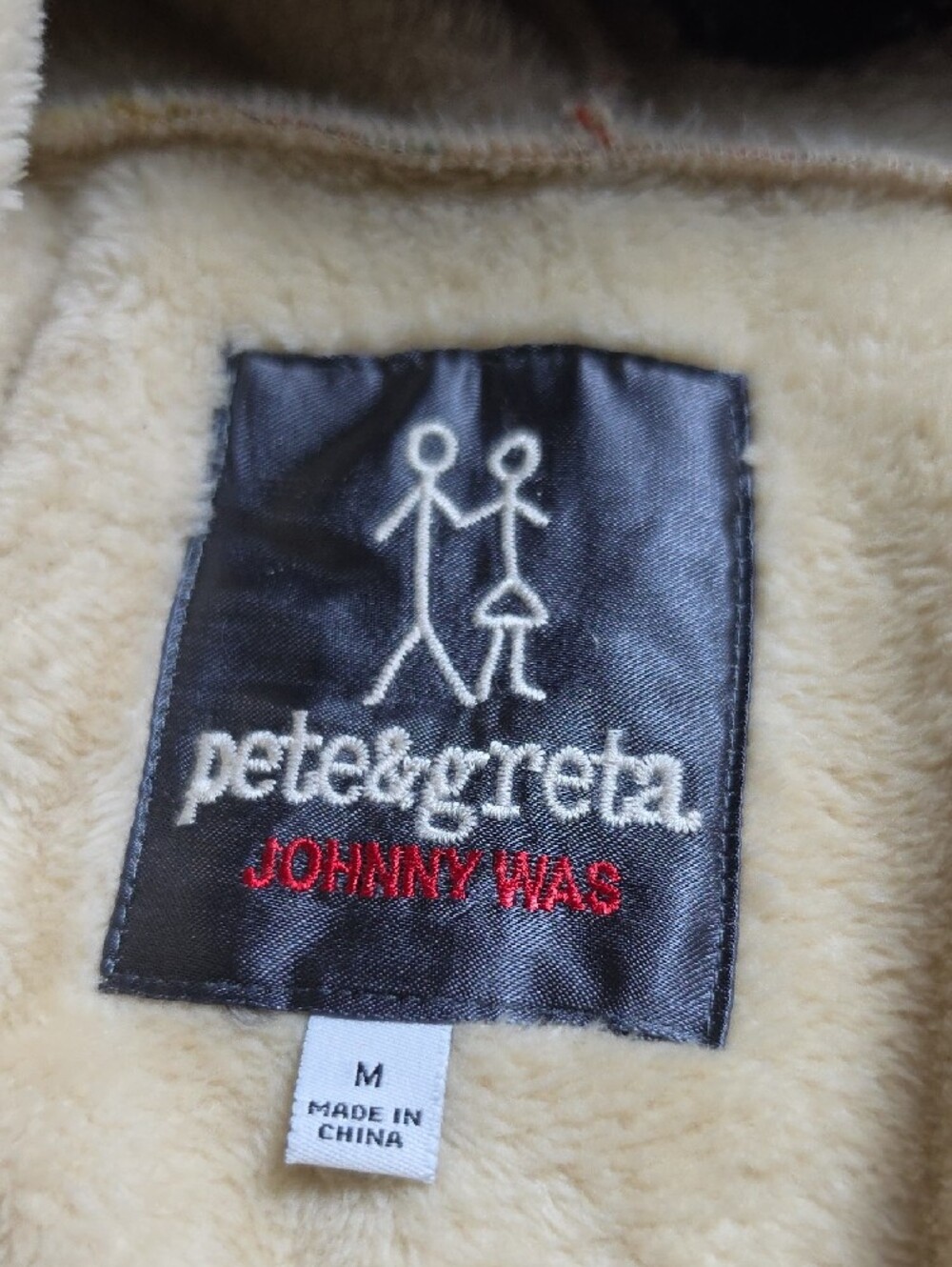 JOHNNY WAS PETE & GRETA | Dolls Cozy Sherpa Floral Wearable Blanket Robe | M - Picture 4 of 10